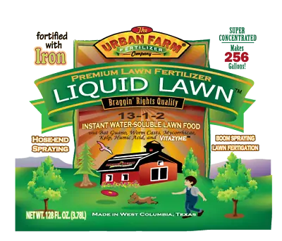  Liquid Lawn By Urban Farm Fertilizers 13-1-2 1 Gallon • $54.95