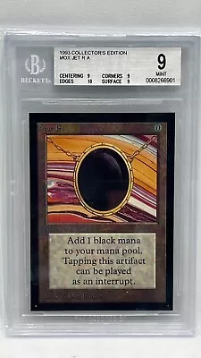 MTG Magic The Gathering CE Collectors Edition Mox Jet BGS 9 MINT • $1195