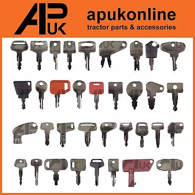 £37.99 • Buy 35x Key Master Set For Case Volvo Komatsu Caterpillar Kobelco Hitachi Excavator
