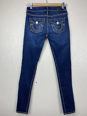 True Religion Casey Jeans Women's Size 25 Low Rise Super Skinny Stretch Denim • $25