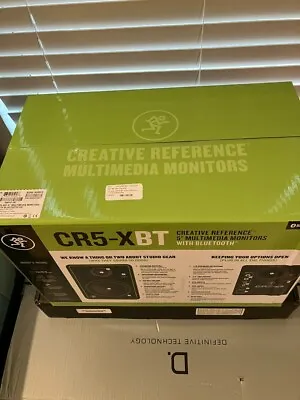 Mackie CR5-XBT 5  Active Multimedia Monitor Speakers With Bluetooth PAIR • $175