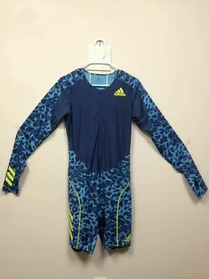 Adidas Adizero Heat.Rdy Track & Field Super Suit Hazy Blue GK3912 Mens Sizes S/L • £192.83