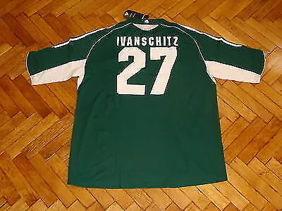 Panathinaikos Soccer Jersey Greece Adidas Football Shirt Trikot Ivanschitz 27 • £91.52