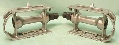 $39.20 • Buy Vintage Road Bicycle Pedals, Aluminum Alloy. Set. Similar Style To Campagnolo. 