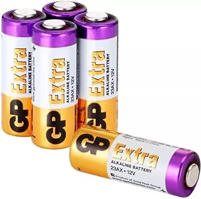 23A X 12v Battery Alkaline Batteries (Also Known As 23A / 23AE / MN21) Pack Of 5 • $19.90