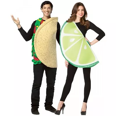 Taco & Lime Slice Couples Costume Costume Halloween Fancy Dress • $43.06