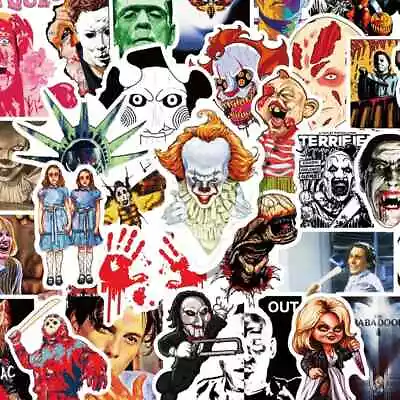 NEW   20 Different Horror Movie   Film  Stickers Laptop / PC'S • £2.99