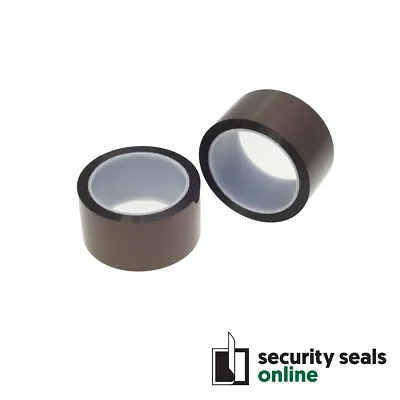 Brown VOID Tamper Evident Continuous Security Tape • £21.68