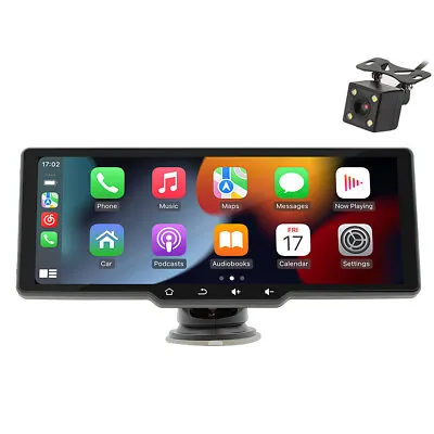 10.26in Car Stereo MP5 Player Radio Wireless Carplay Monitor W/4LED Camera Kit • $115.51