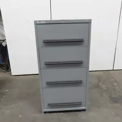 Stanley Vidmar 4-Drawer Industrial Parts Tool Storage Shop Cabinet 30 X28 X59  • $1299.99