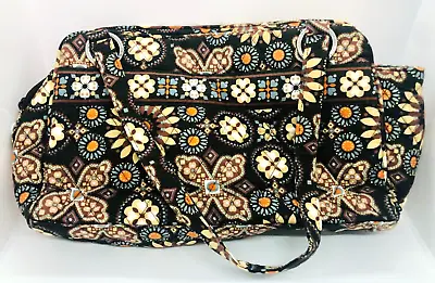 EUC VERA BRADLEY CANYON WHITNEY Purse Shoulder Handbag Brown/tan • $27.89