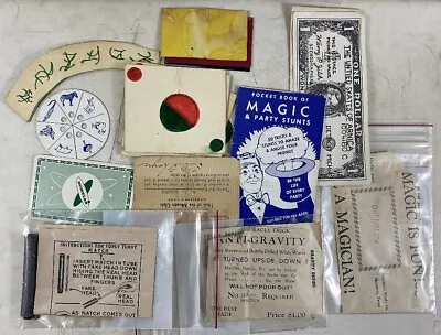 Lot Of Vintage 1930's-50's Magic Tricks • $20