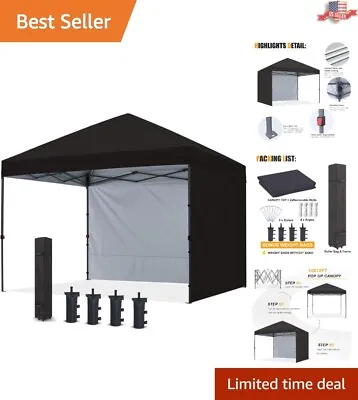 Canopy Tent - 10x10Ft Tailgate Event Vendor Craft Show - Sun Protection • $227.97