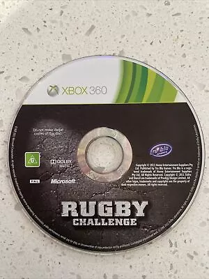 Xbox 360 Wallabies Rugby Challenge Game Disc Football Footy Rugby Union • $1.90