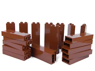 £6.77 • Buy LEGO Bricks 1x2x5 (pack Of 20) Panels # BROWN Pillar Column Walls Castle