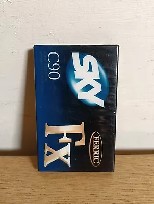 Sky C90 Ferric Blank Audio Cassette 90 Minute Tape New Sealed Stock • £2.99