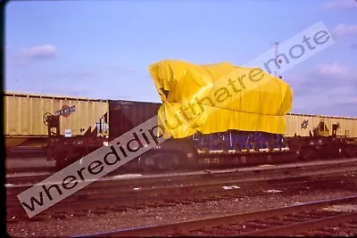 Original Slide Conrail CR Drop Flat Car Proviso ILL 3-1992 • $14.95