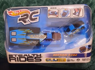 Hot Wheels RC Stealth Rides Nissan 370Z Blue Racing Car New In Box • $49.99