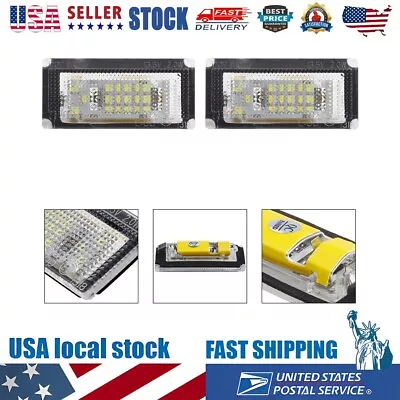 2PCS 18 LED License Plate Light For Mini-Cooper S R50 R52 04-08 R53 01-06 • $16.39