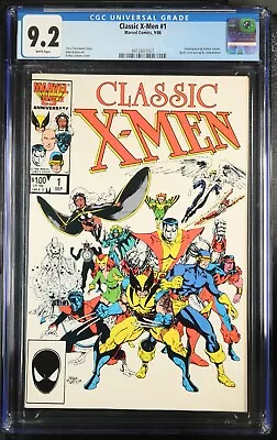 CLASSIC X-MEN #1 CGC 9.2 Arthur Adams Cover Marvel Comics 1986 • $75