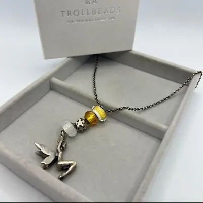 Genuine Troll Beads Fairy Design Necklace With Box Beautiful Japan 829 88 2 • $200