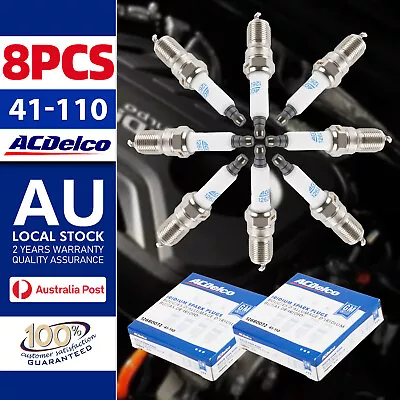 ACDelco Iridium Spark Plugs Holden VT VX VY VZ VE VF SS V8 - LS1 LS2 LS3 L98 L77 • $66.99