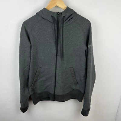 £74.99 • Buy Mens Arc’teryx Dark Grey Hoody Zip Up Jacket, Size Medium VGC