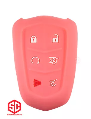 1x New KeyFob Remote Fobik Silicone Cover Fit / For Select GM CADILLAC Vehicles • $8.95