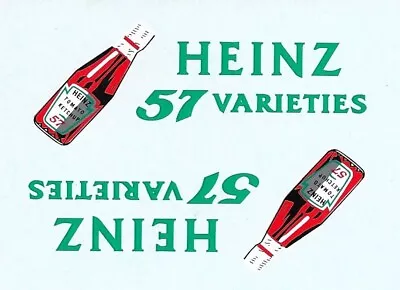 £3.75 • Buy Dinky 923 Big Bedford Van | HEINZ Ketchup Sauce Bottle | Waterslide Transfer