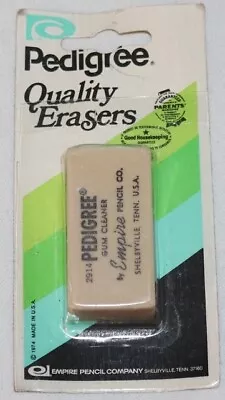 Vintage Pedigree Gum Cleaner Eraser By Empire Pencil Corp Made In USA 1974 • $4.99