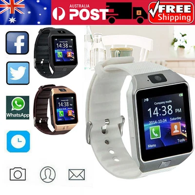 DZ09 Bluetooth Sport Smart Watch Support 1.56 Inch Touch Screen Wristwatch • $20.85