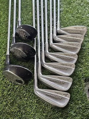 MacGregor Jack Nicklaus Autograph Iron Set 3-8+PW RH Steel Shafts • $47.49