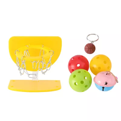 Cockatiel Toys Parakeet Toys Parrot Educational Toys Parrot Toys Basketball • £12.35