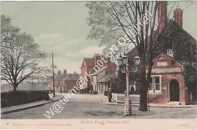 £5.25 • Buy PPC Station Road Burgess Hill Sussex 1905 Burnett