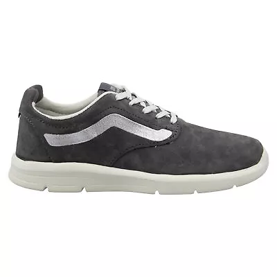 Vans LXVI Off The Wall Iso 1.5 Grey Suede Low Lace Up Unisex Trainers XB8GZW • £16.99