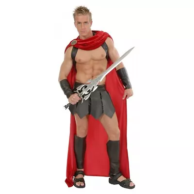 Spartan Costume Adult Greek Warrior 300 Leonidas Halloween Fancy Dress • $59.46