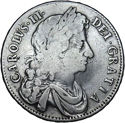 1675 Halfcrown - Charles II British Silver Coin • £275