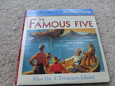 Enid Blyton Famous Five On A Treasure Island Children's  Promo Audio Book Cd   • £3.50