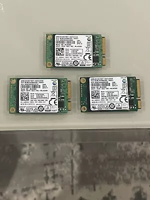 3x Joblot Samsung PM871 MSATA 256GB SSD ALL TESTED AND WORKING • £50