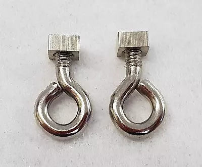 £2.99 • Buy 2 Silent Gliss Curtain Track End Stops Code 3016 Rails Metal Bolt 1011 1012 1021