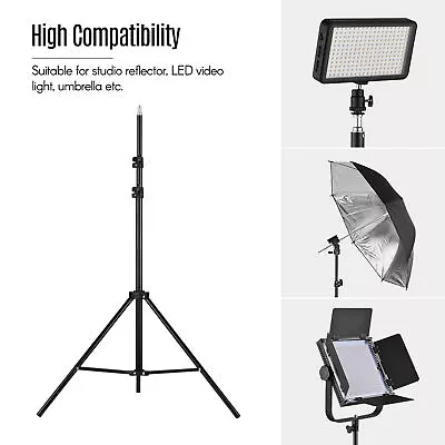 Adjustable Tripod Light Stand Photography Studio LED Video Umbrella Ring Light • $14.19