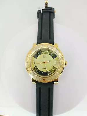 Mens Techno Com KC Joe Rodeo Master Floating Yellow Diamond Watch • $1350