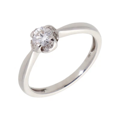 $595.48 • Buy Pre-Owned 18ct White Gold 0.25 Carat Diamond Solitaire Ring Size: J 18ct Gold...
