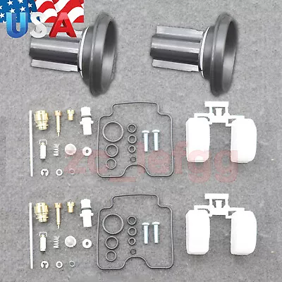 For Yamaha XVS1100 1999-2007 V-Star XVS 1100 Carburetor Repair Kit Diaphragm • $25.05