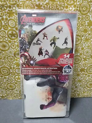 Avengers Age Of Ultron Peel And Stick Wall Decal Removable And Repositionable[m] • $9