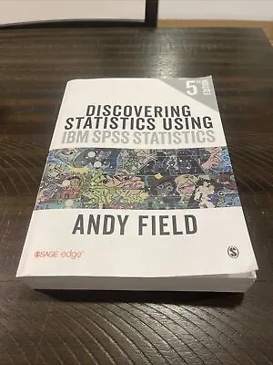 Discovering Statistics Using IBM SPSS Statistics By Andy Field (2018 Trade... • $39.99