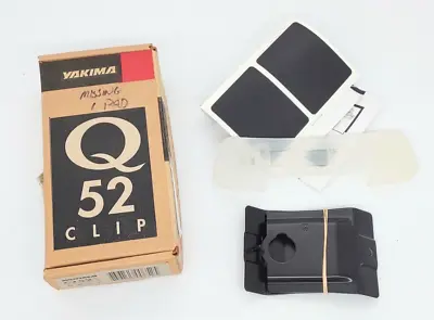 Yakima Rack Q Clip Q52 Clips Stickers Missing One Pad  • $6.39