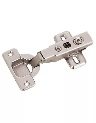 Full Overlay 100 Degree Nickel Plated Self-closing Concealed Cabinet Hinge New! • $6.99