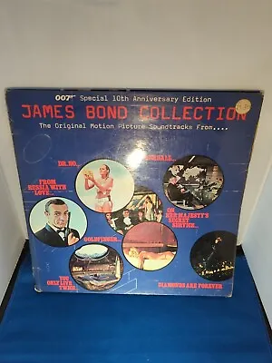 Various - James Bond Collection - Used Vinyl Record 10th Anniversary Edition • £4.50