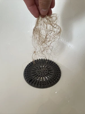 £2.49 • Buy Long Hair Shower Bath Kitchen Sink Drain Plug Hole Food Catcher Reusable Wash